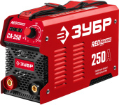 ЗУБР ММА, 250 А, RED MACHINE, сварочный аппарат инверторный, макс. электрод Ø 6.0 мм (СА-250)