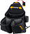 KRAFTOOL KP-15 с быстросъёмным креплением FastClip, 15 карманов и петель, 350 х 320 мм, поясная сумка (38771)